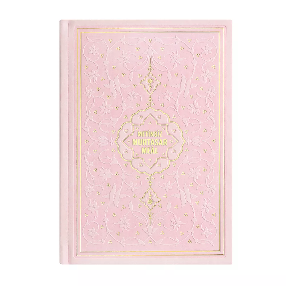 Hafız Boy Metinsiz Muhtasar Meal (Toz Pembe)