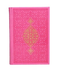 Hafiz Size Thermo Leather Kuran (Pink, Gilded, Stamped) - Thumbnail