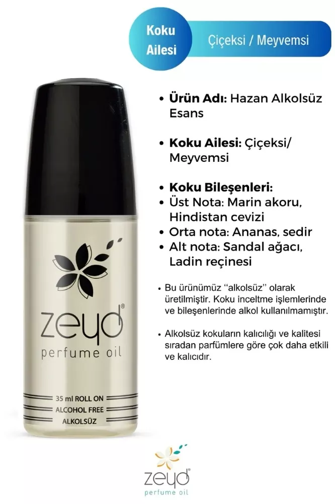 Hazan - Zeyd Esans 35 ml - Thumbnail