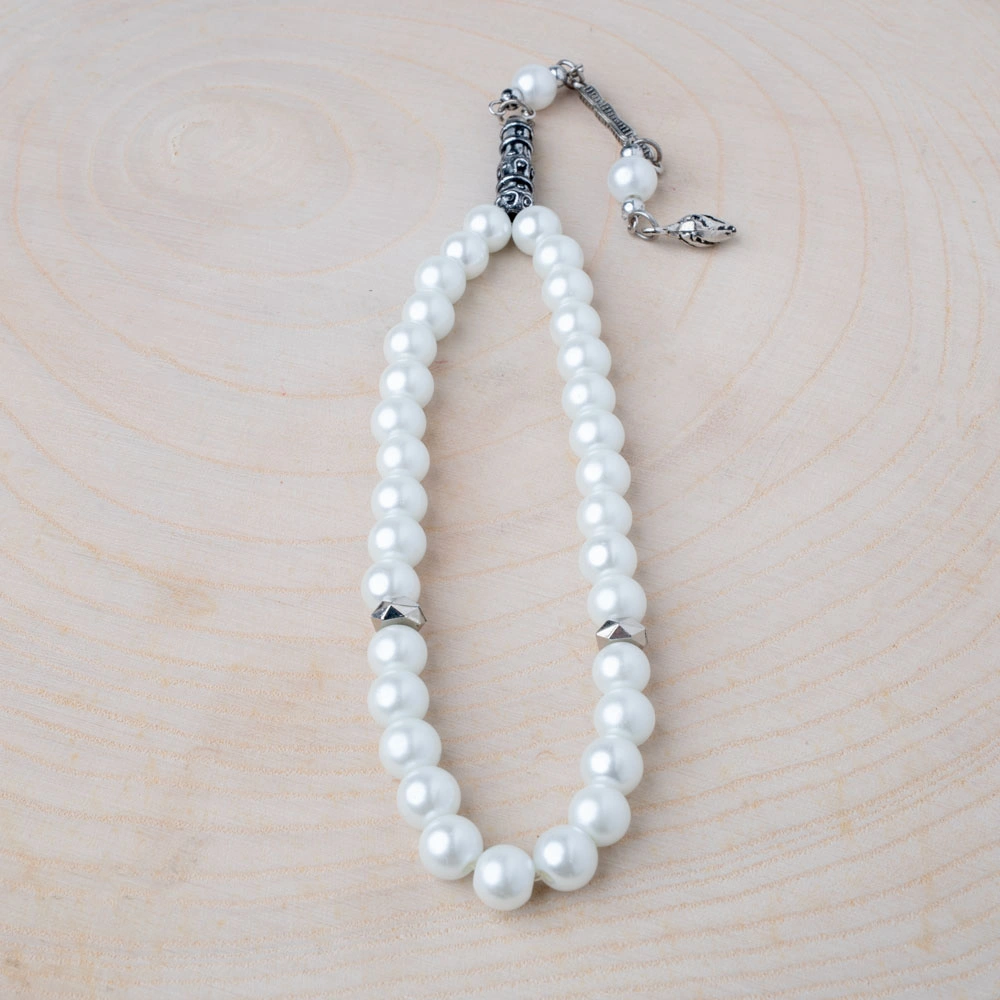 İnci Tesbih - 33'lü Beyaz