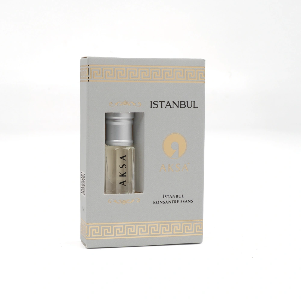 Aksa Esans İstanbul 3 ml - Prestij Serisi Alkolsüz Konsantre Esans (Özel Kutulu)