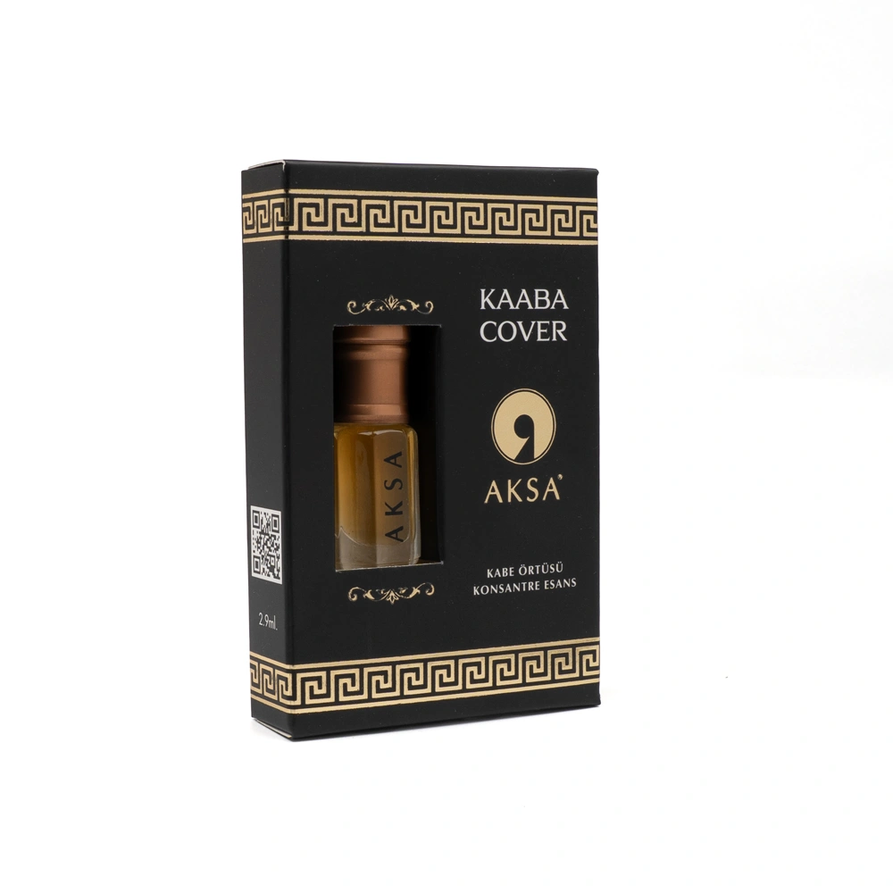 Aksa Esans Kabe Örtüsü 3 ml - Prestij Serisi Alkolsüz Konsantre Esans (Özel Kutulu)