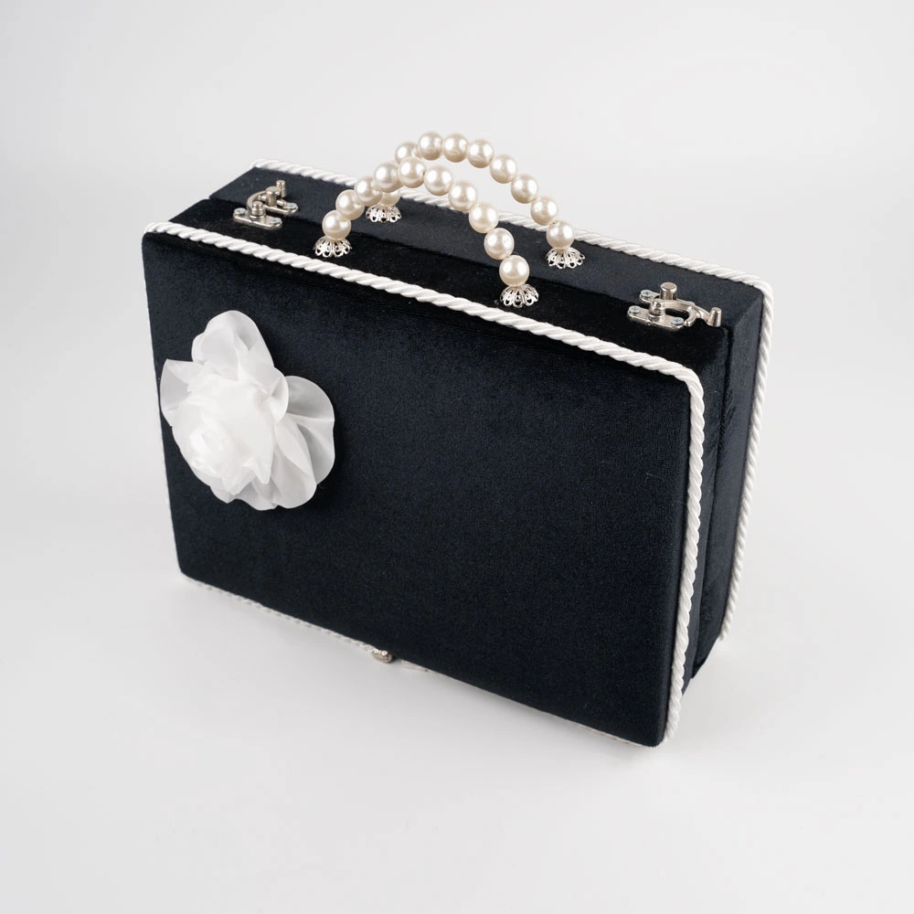 HAYRAT NEŞRİYAT - Kadife Sandık Çeyizlik Kuran Kutusu (Siyah, İçi Boş Kutu)