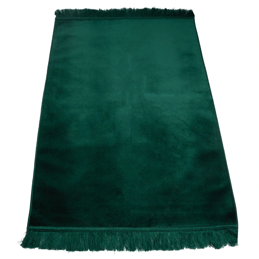 DİĞER - Kadife Velur Seccade Düz Renk (70x110 cm. Yeşil)