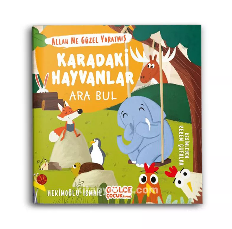 TİMAŞ YAYINLARI - Karadaki Hayvanlar - Ara Bul / Allah Ne Güzel Yaratmış