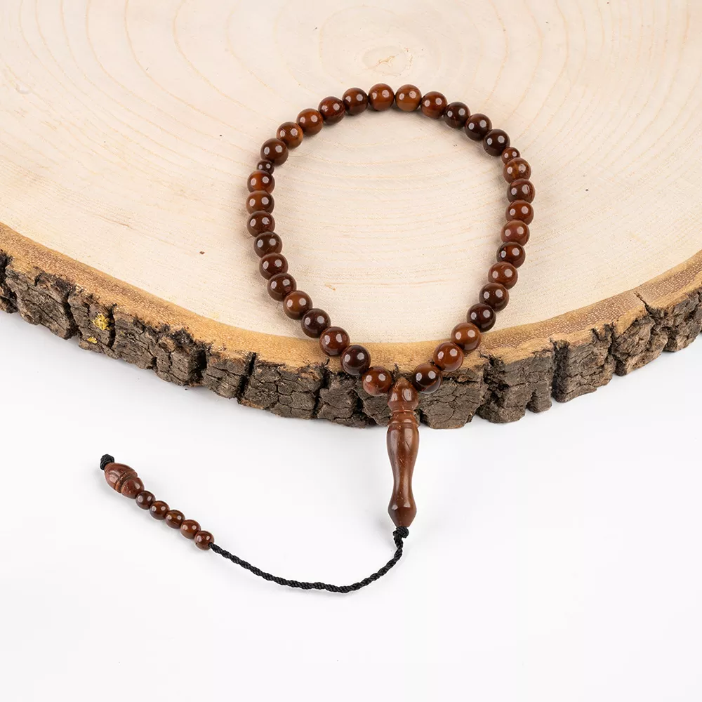 DİĞER - Kuka Küre Kesim Tesbih (33lü, 8 mm.) 