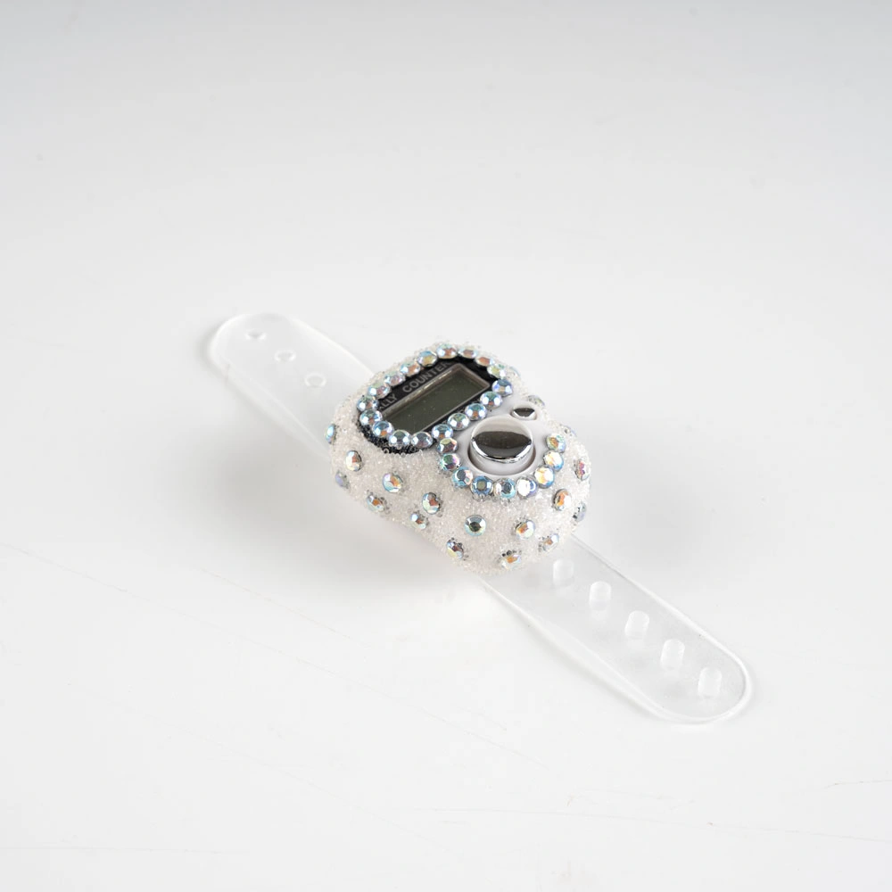 Kum & Boncuklu Zikirmatik (Beyaz)