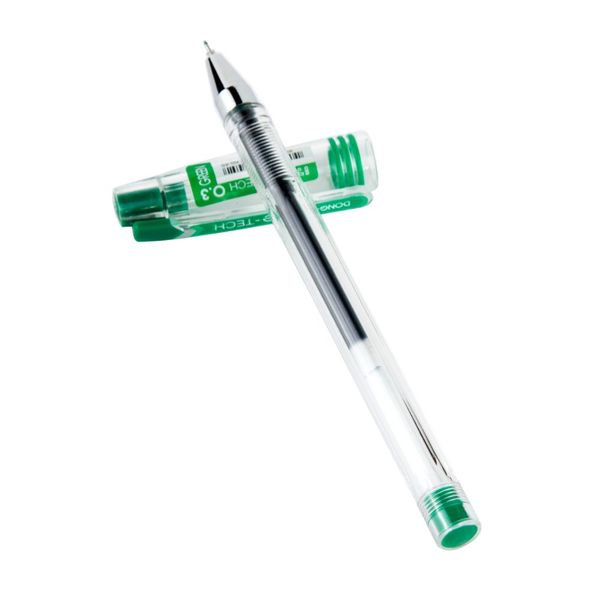 Line Pen - Green - Fine Tip Water-Based 0.3 mm Fine-Tech