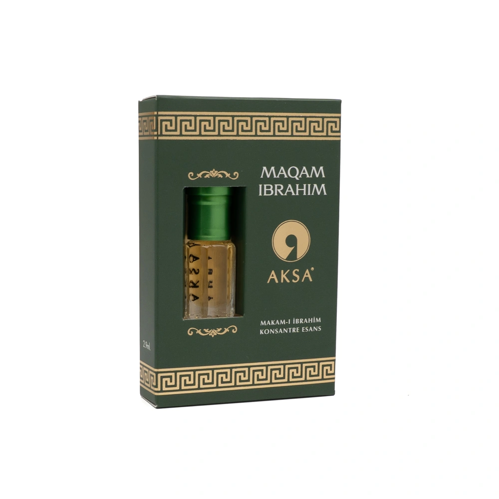 Aksa Esans Makam-ı İbrahim 3 ml - Prestij Serisi Alkolsüz Konsantre Esans (Özel Kutulu)