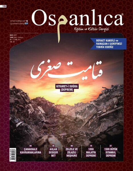 Mart 2023 Osmanlıca Dergisi