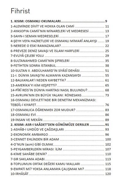 Medeniyet Tarihimizden Notlar