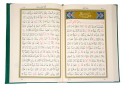 Medium Size Colour Qur'an Al-Kareem (Stamped) - Thumbnail