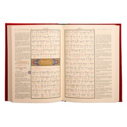 Medium Size Qur'an with Concise Word-for-Word Turkish Translation (Stamped) - Thumbnail