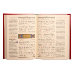 Medium Size Qur'an with Concise Word-for-Word Turkish Translation (Stamped) - Thumbnail