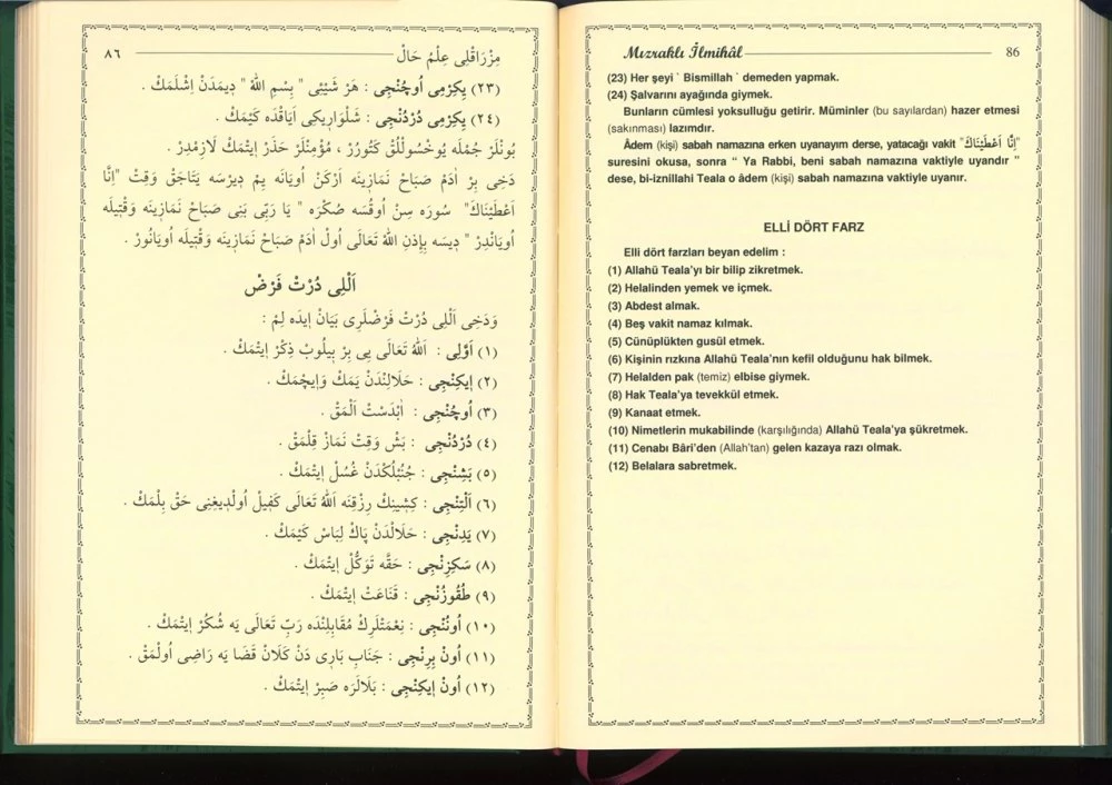 Mızraklı İlmihal (Osmanlıca)