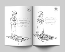 Namaz Kılıyorum (Boyama Kitabı) - Thumbnail