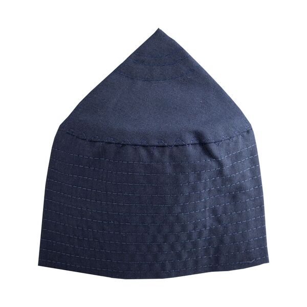 Navy Blue Cloth Salah Cap (Size 1)