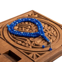 Other - Navy Blue Mono Salah Beads (99 beads) 8 mm.