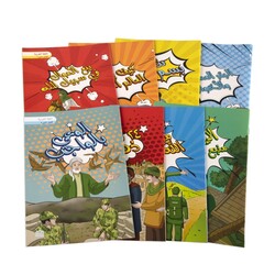 SÜEDA YAYINLARI - Nur Hikayeleri (8 Kitap - Arapça) - مجموعة قصص النور (ثمانية كتب)