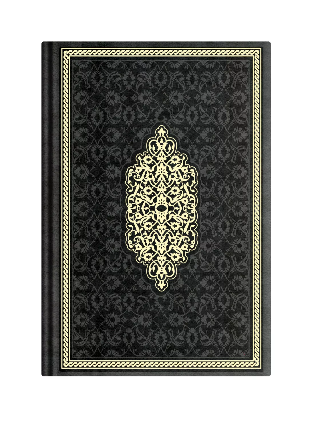 Orta Boy Termo Deri Mealli Yasin Cüzü (Siyah)