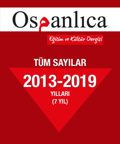 Osmanlıca Dergi 2013+14+15+16+17+18+19 Sayıları