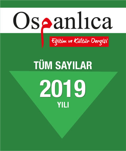 Osmanlıca Dergi 2019 Sayıları 