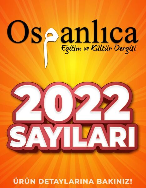 Osmanlıca Dergi 2022 Sayıları