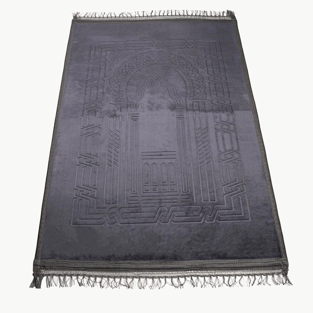 Other - Peluş Seccade Antrasit (80x120 cm.)