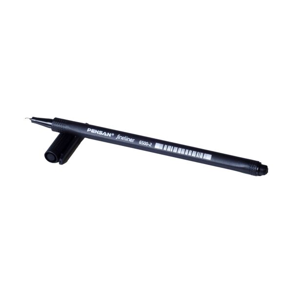 Pensan 6500 Black Fineliner Pen