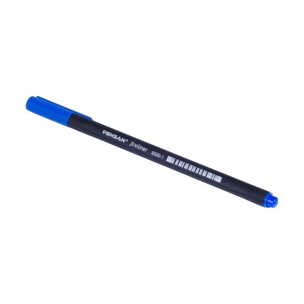 Pensan 6500 Blue Fineliner Pen