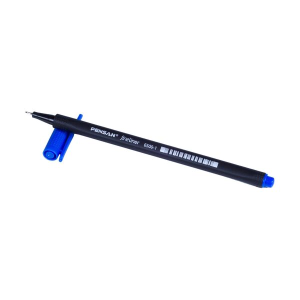 Pensan 6500 Blue Fineliner Pen