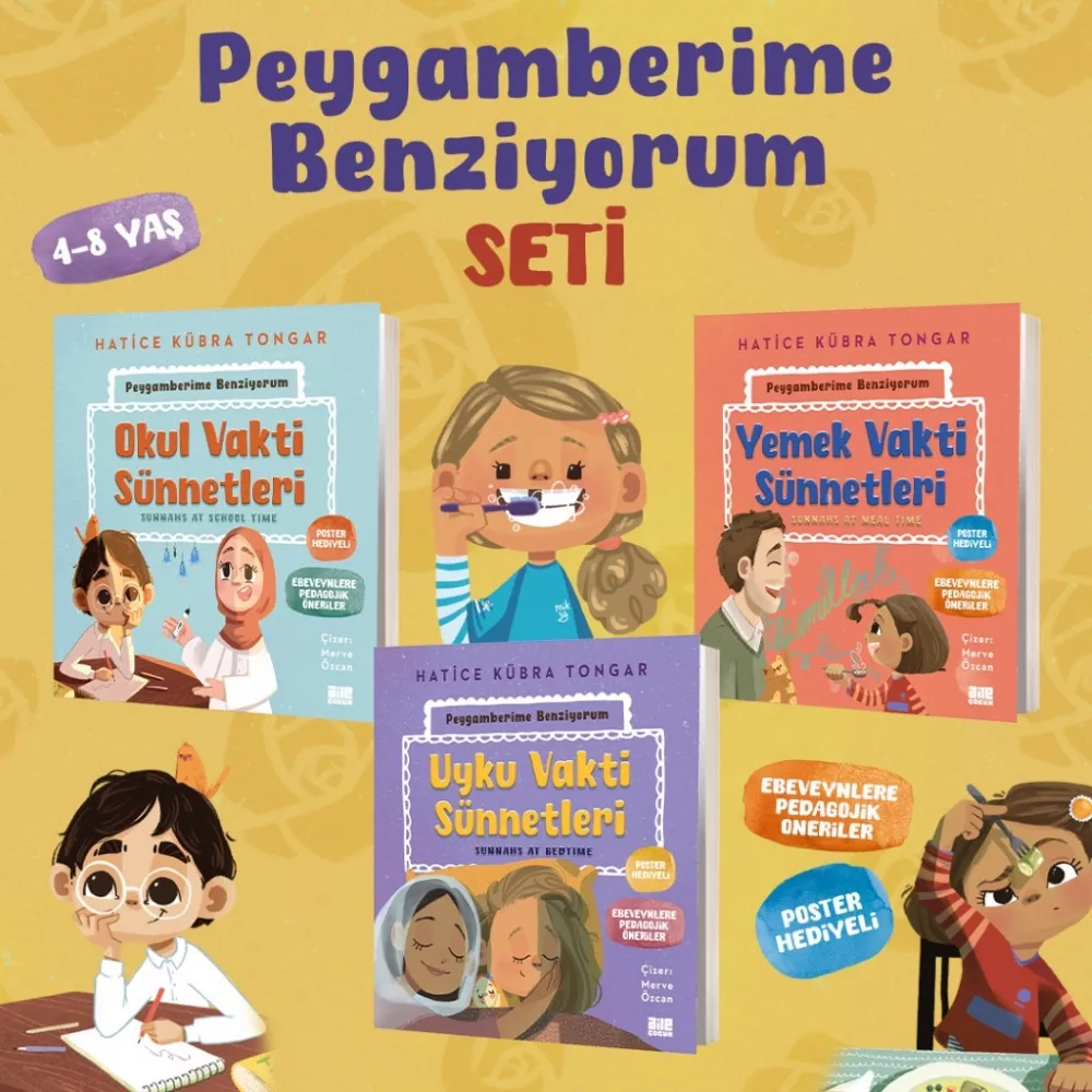 Peygamberimize Benziyorum (3lü Set) - Thumbnail