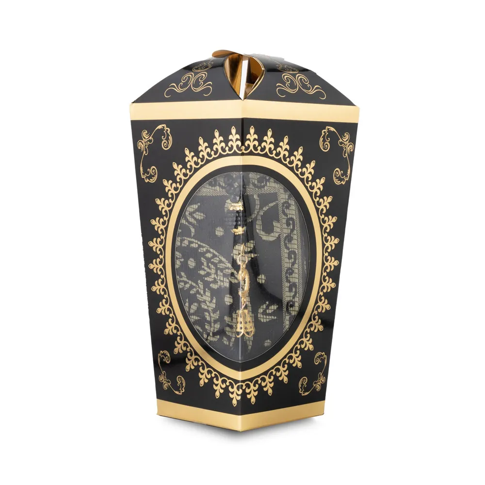 HAYRAT NEŞRİYAT - Ramazan Feneri Tesbih + Seccade Hediye Seti (Kraft Asetat Kutu, Siyah)