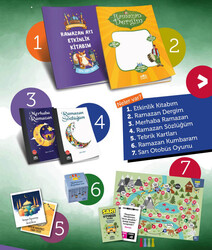 SÜEDA YAYINLARI - Ramazan Seti (4 Kitap + Kumbara + Oyun + Bez Çanta) (1)