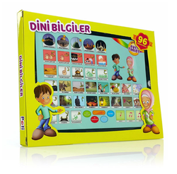 PATİ EĞİTİM GEREÇLERİ - Sesli Dini Bilgiler Büyük Boy - Pati Tablet: 96 Fonksiyonlu