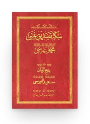 HAYRAT NEŞRİYAT - Sikke-i Tasdik-i Gaybi - Kırmızı (Yazı Eseri Cilt Kapağı)
