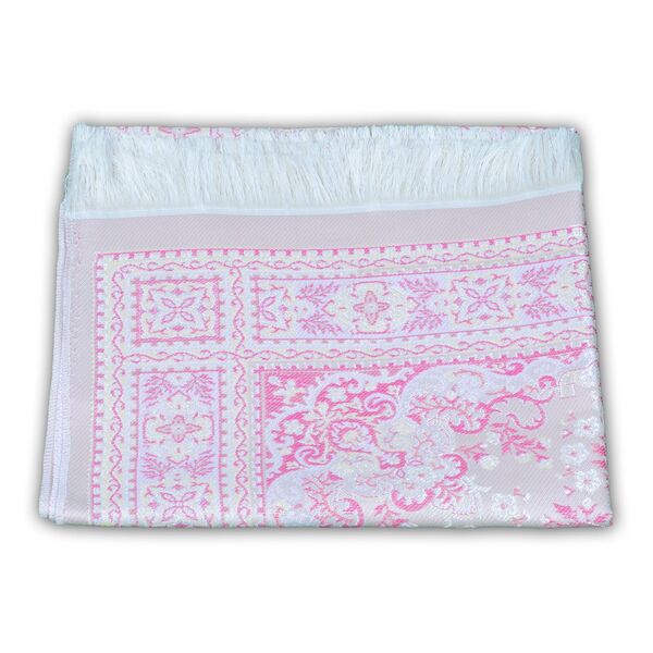 Silky Fuchsia Pink Salah Mat