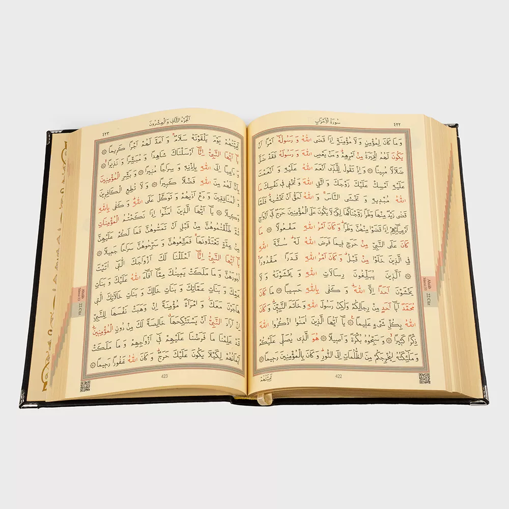 Silver Plated Qur'an With Silver Chest and Holder (Bag Size)