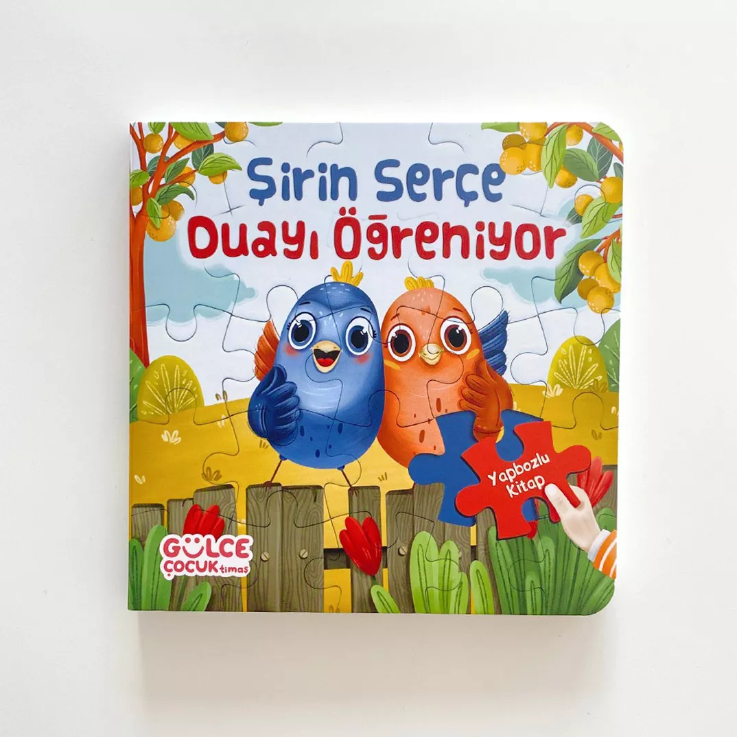 Şirin Serçe Duayı Öğreniyor / Yapbozlu Kitap 4