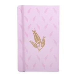 Striped Notebook Powder Pink - Thumbnail