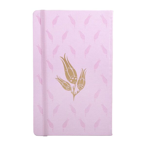 Striped Notebook Powder Pink