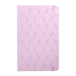 Striped Notebook Powder Pink - Thumbnail