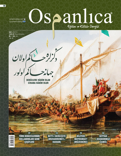 Ağustos 2021 Osmanlıca Dergisi