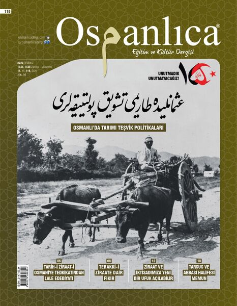 Temmuz 2023 Osmanlıca Dergisi