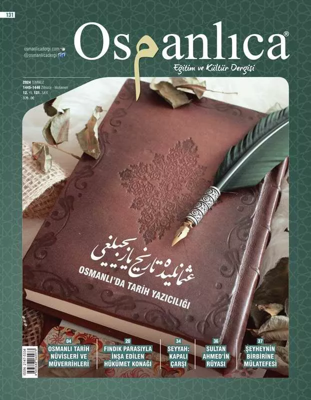SÜEDA YAYINLARI - Temmuz 2024 Osmanlıca Dergisi