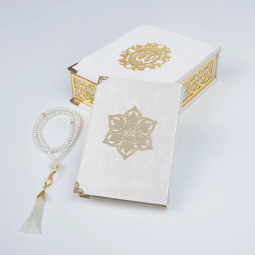 Tesbih + Kuran Osmanlı Set (Çanta Boy, İnci Tesbih)