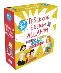 TİMAŞ YAYINLARI - Teşekkür Ederim Allah'ım Set (4 Kitap)
