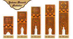 Yakmalı Ahşap Rahle (Mini Boy - 35 cm) - Thumbnail
